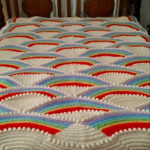 Rainbow Afghan
